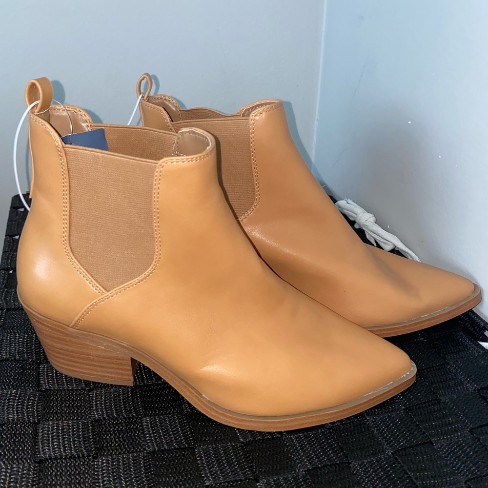 NEW tan color booties
